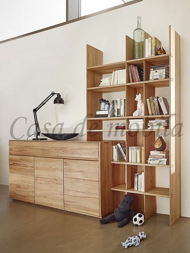 Massivholz sideboard mit - massivholz, regal
