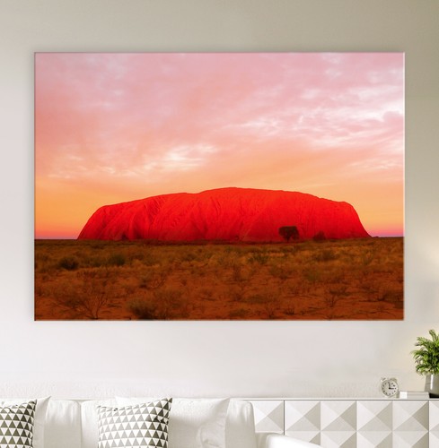 Red rock leinwandbild modern - red,